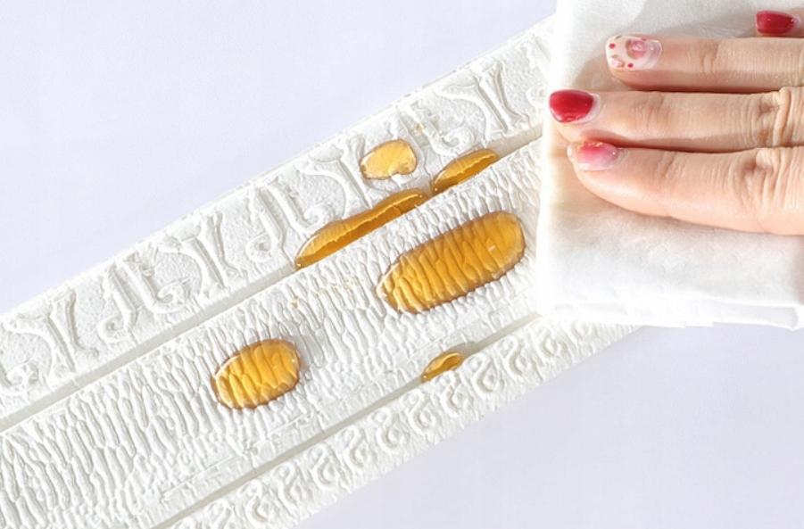 Плінтус гнучкий самоклеючий універсальний 230x5 см Білий - фото 6 Плінтус гнучкий самоклеючий універсальний 230x5 см Білий - фото 6