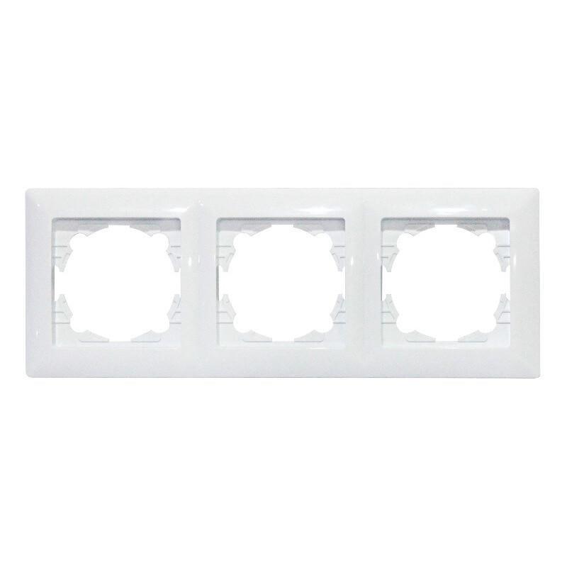 Рамка трехместная HOROZ ELECTRIC 112-005-0023-010 Tina пластик IP20 Белый (00000041070) Рамка трехместная HOROZ ELECTRIC 112-005-0023-010 Tina пластик IP20 Белый (00000041070)