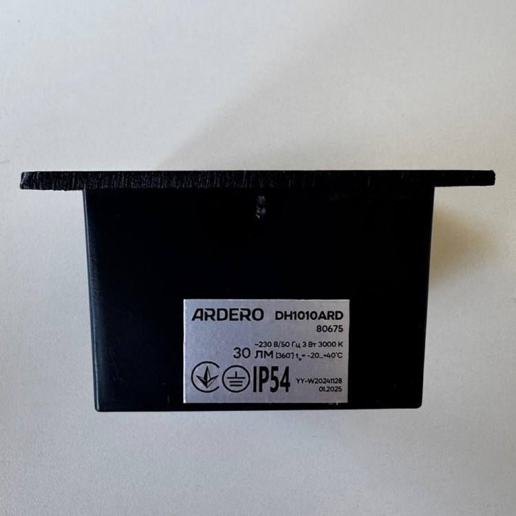 Светильник встраиваемый Ardero DH1010ARD LEVEL для подсветки фасадов 3 Вт 3000K Черный (30584014) - фото 9 Светильник встраиваемый Ardero DH1010ARD LEVEL для подсветки фасадов 3 Вт 3000K Черный (30584014) - фото 9