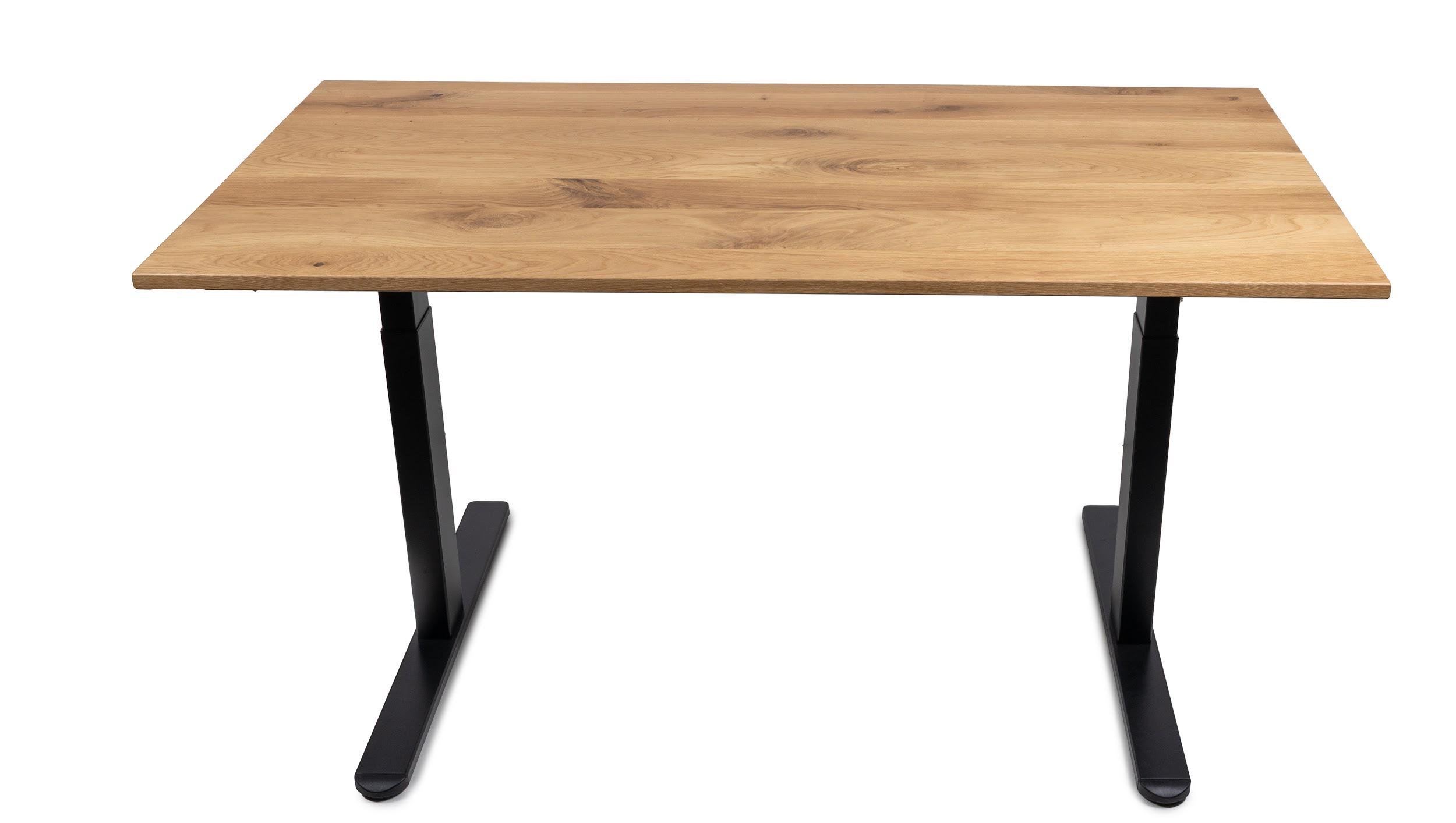 Стіл регульований Barsky Lux Solid Oak Wood 1400х700 мм (LO-01)