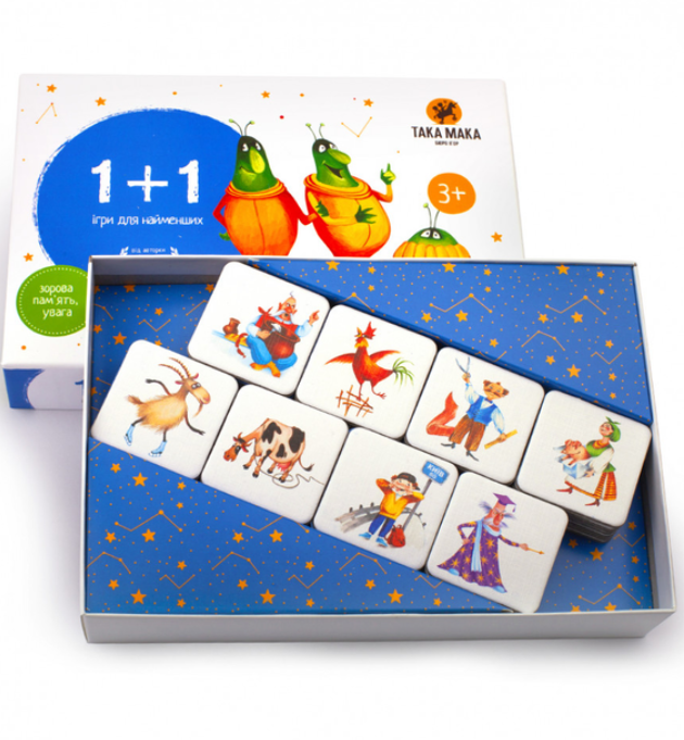 Гра настільна для дітей від 3 років 1+1 (960063)