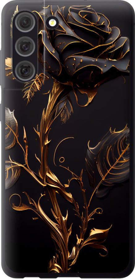 Чехол на Samsung Galaxy S21 FE Роза 3 (5552t-2302-42517)