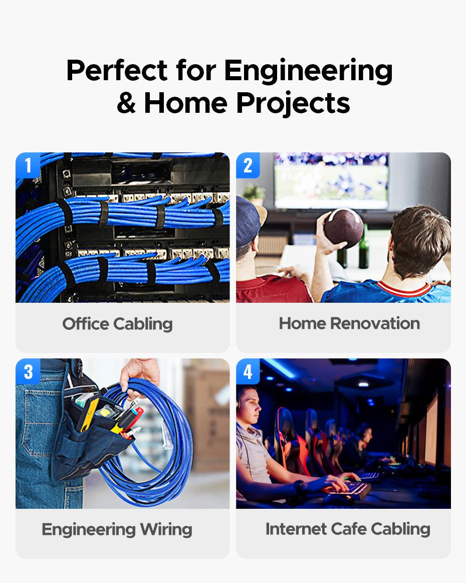 Кримпер для коннекторов Ugreen RJ45 RJ12 RJ11 8P 6P 4P 196 мм (29516821) - фото 11 Кримпер для коннекторов Ugreen RJ45 RJ12 RJ11 8P 6P 4P 196 мм (29516821) - фото 11