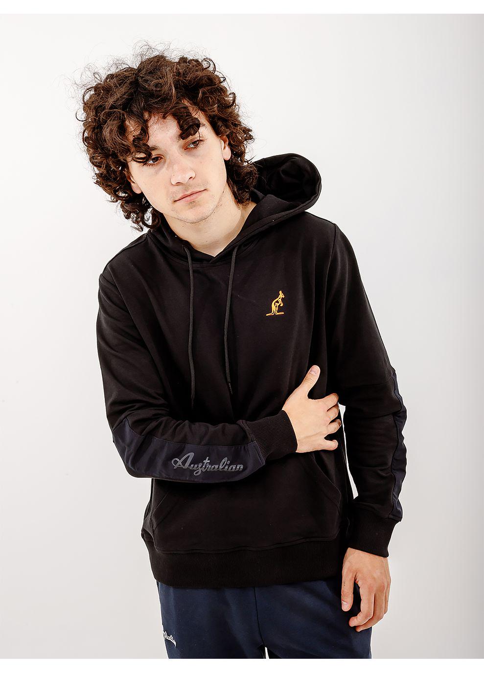 Худі чоловіче Australian CITY FLEECE-SLAM HOODIE XL Чорний (7dLSUFE0018-003 XL)