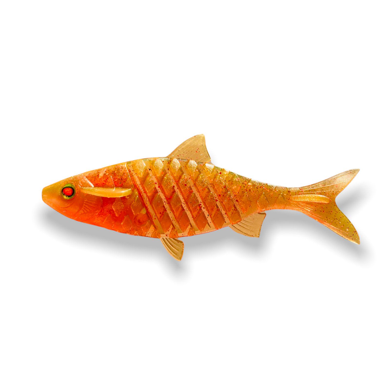 Приманки Big Baits Chebak 3D речная серия 4,0" 2 шт. # 103 Fire Carrot (2406103) - фото 7