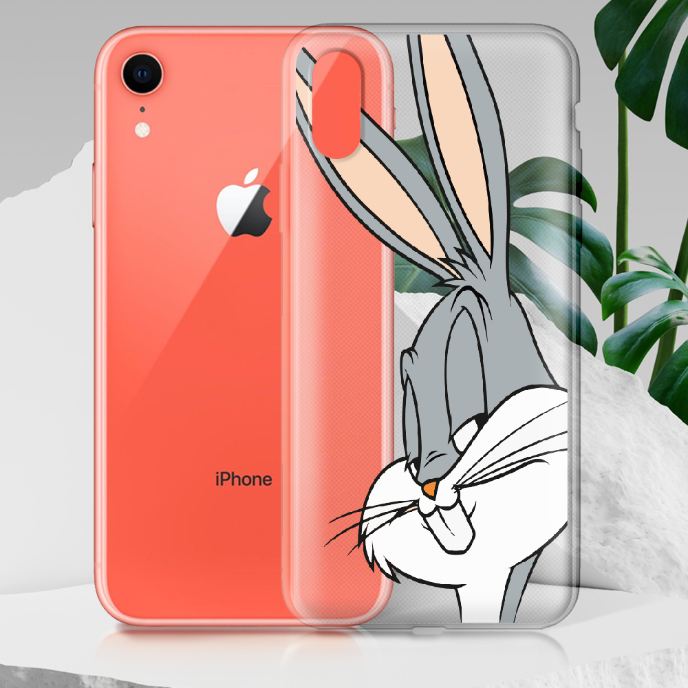 Чохол Boxface iPhone XR Lucky Rabbit Прозорий силікон (35417-bk81-35417) - фото 2