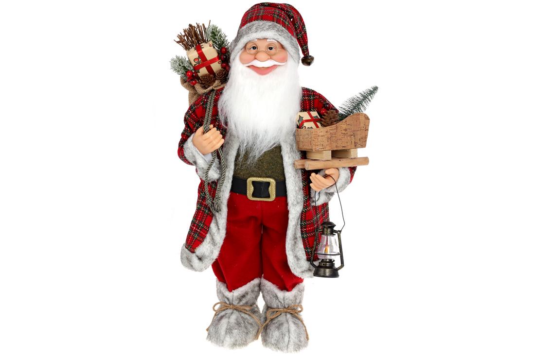 Фігурка м'яка новорічна Санта BonaDi (845-250)