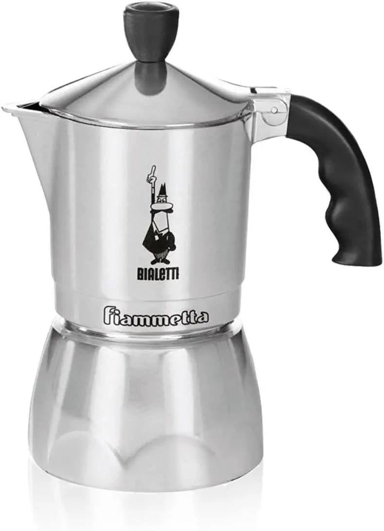 Гейзерная кофеварка Bialetti Fiammetta 130 мл Silver