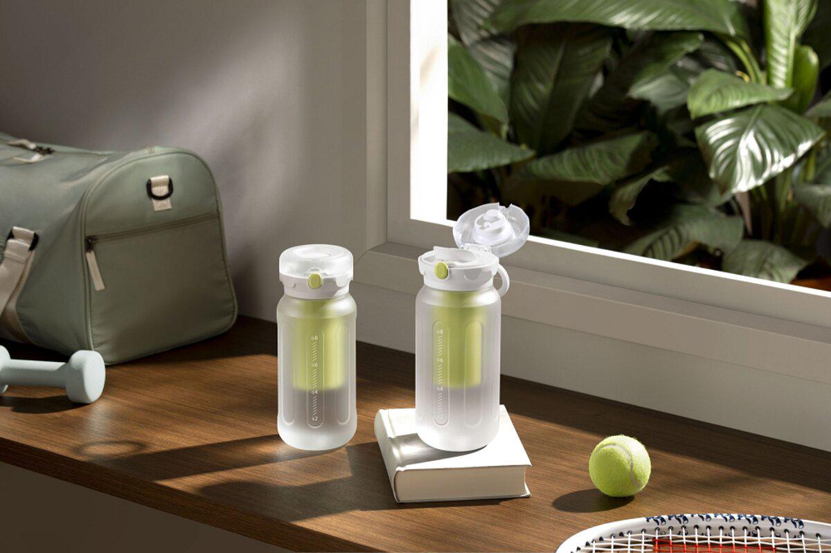 Пляшка для води спортивна Mijia Sports Water Bottle 1 л White (MJYDB01PLW) - фото 7 Пляшка для води спортивна Mijia Sports Water Bottle 1 л White (MJYDB01PLW) - фото 7