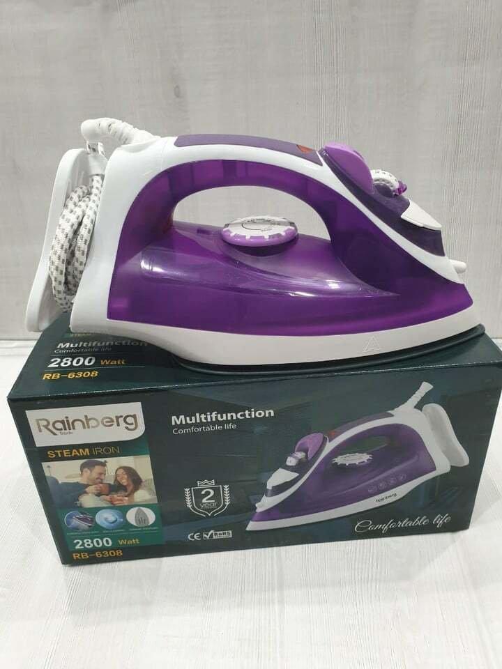 Утюг паровой Rainberg RB-6308 с керамической подошвой - фото 2 Утюг паровой Rainberg RB-6308 с керамической подошвой - фото 2