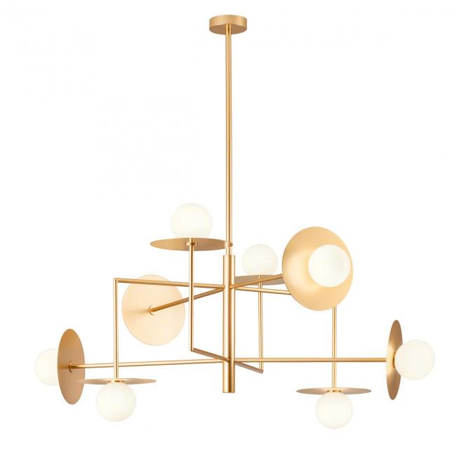 Світильник підвісний Redo PLATO SU G9 8х10 W D100 5.1.1 New gold (01-2735) Світильник підвісний Redo PLATO SU G9 8х10 W D100 5.1.1 New gold (01-2735)