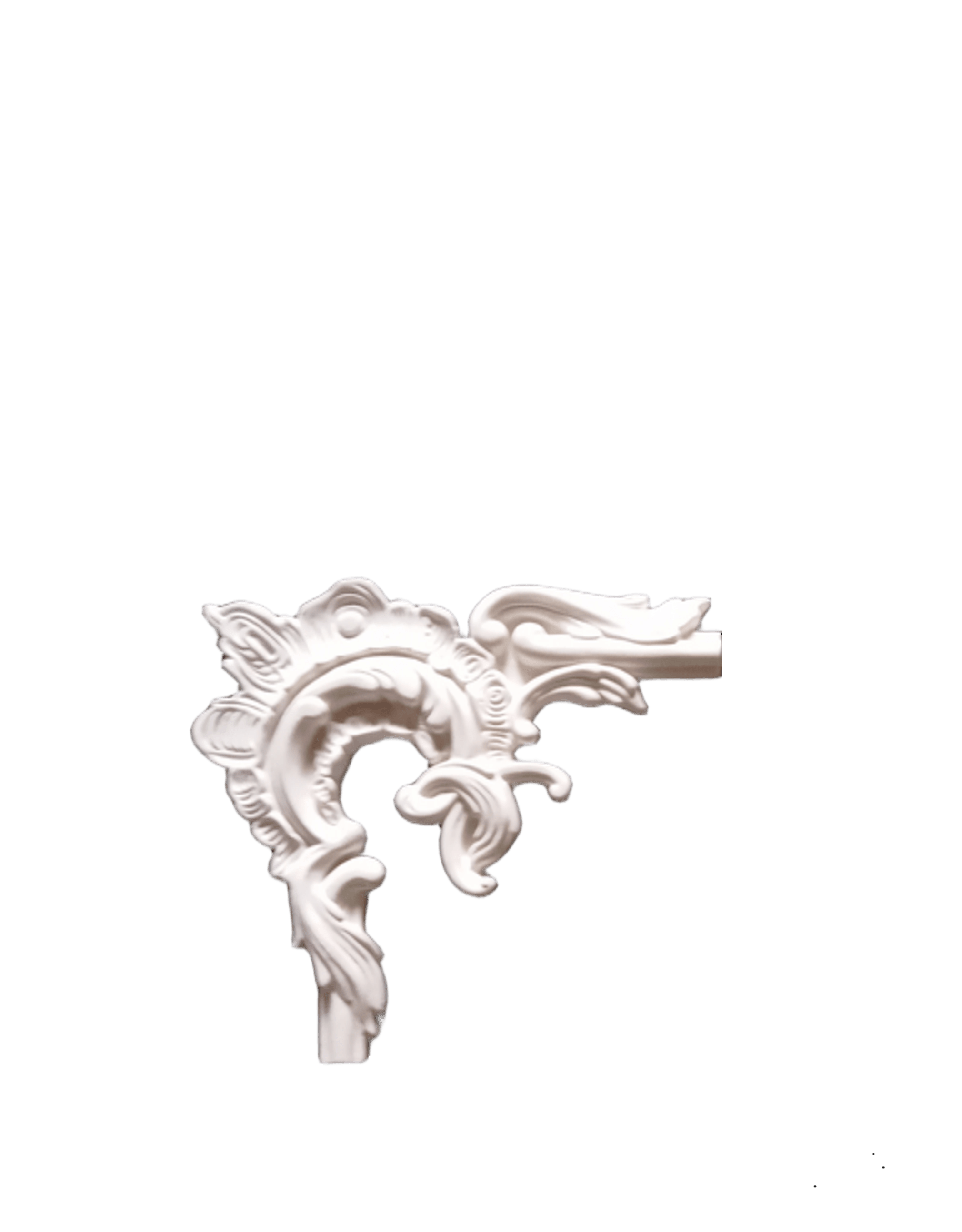 Угол гипсовый с орнаментом 4 шт. (23739641)