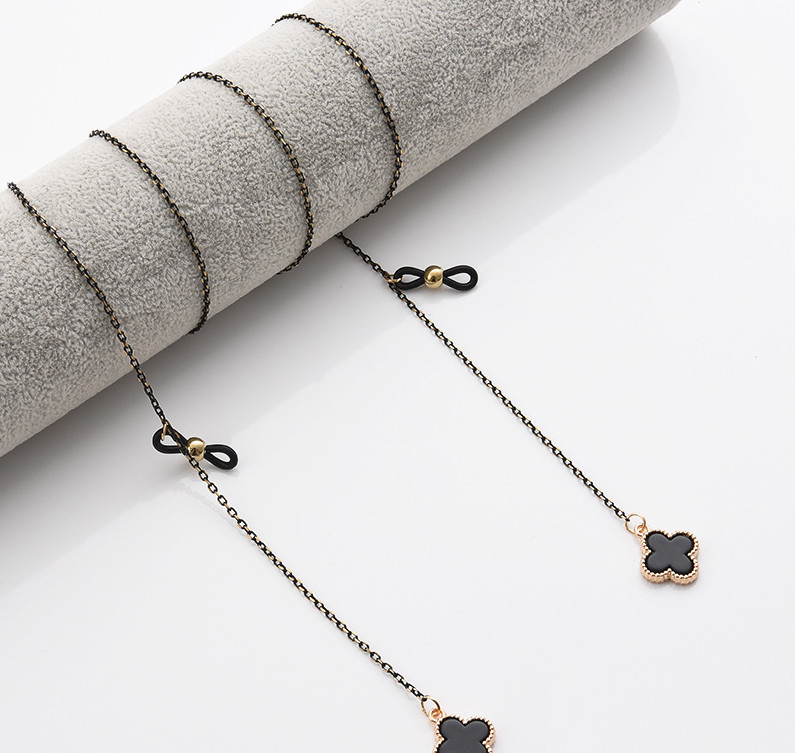 Ланцюжок для окулярів Black 3 9874 70 см (4541838) Ланцюжок для окулярів Black 3 9874 70 см (4541838)