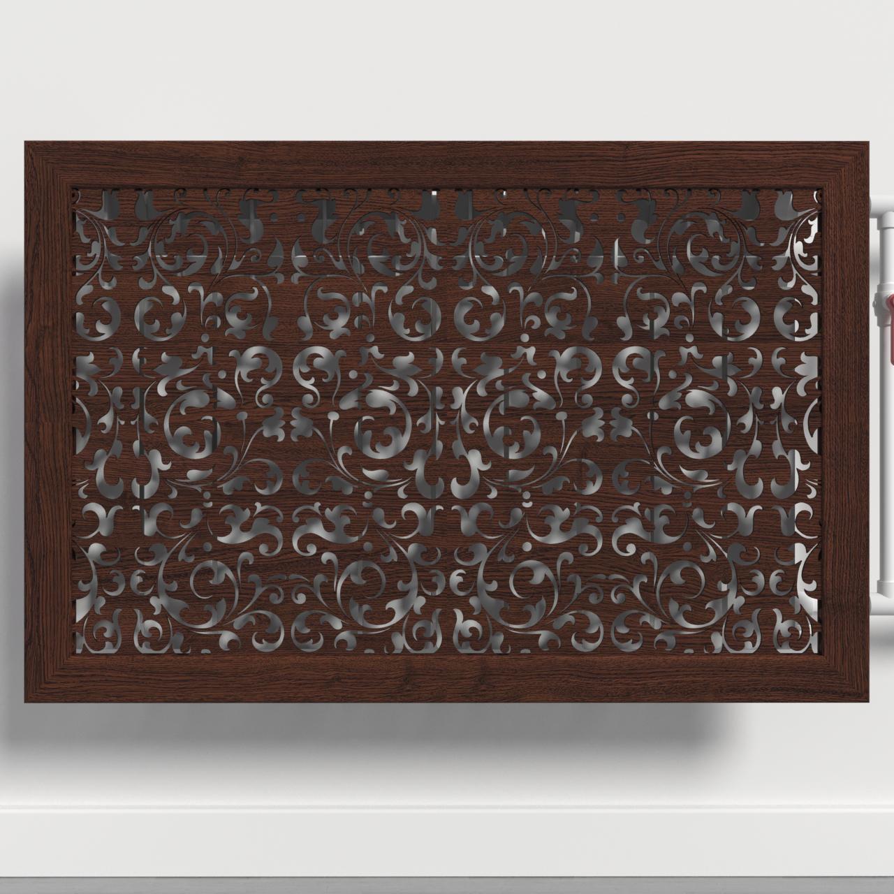 Решетка-экран на батарею SMARTWOOD 300 мм Венге (R20171110) Решетка-экран на батарею SMARTWOOD 300 мм Венге (R20171110)