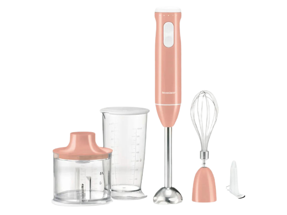 Блендер занурювальний Silver Crest 3в1 SSMS 600 W Pink (70232601)