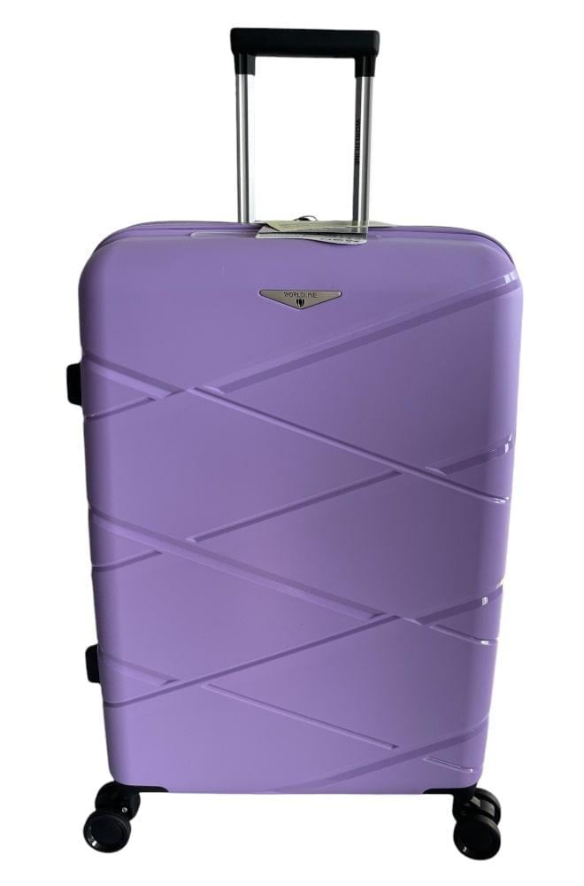 Чемодан средний AIRTEX Worldline 289 полипропилен M Сиреневый