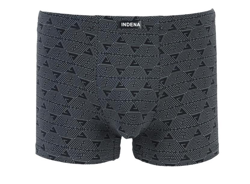 Мужские боксеры стрейчевые INDENA 2XL р. 48-50 2 шт. Черный (81019)