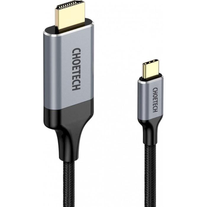 Кабель Choetech USB 3.1 Type-C M HDMI M 4K 60Hz 2,0 м Grey (615250)