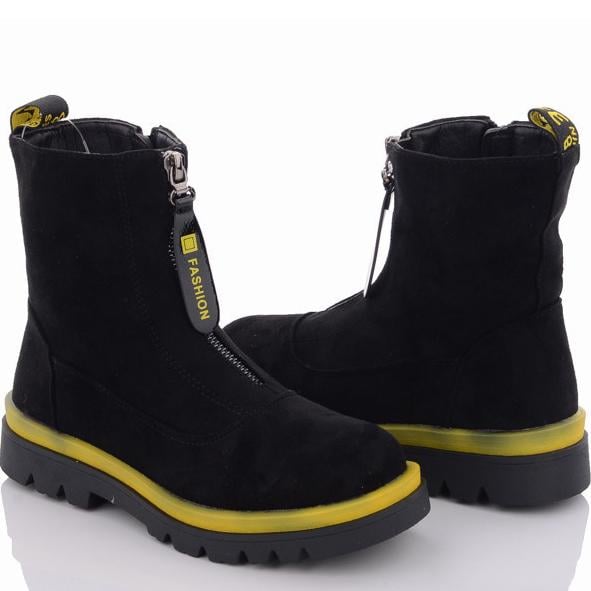 Демисезонные ботинки Kimbo FG911-3A р. 35 Черно-желтый