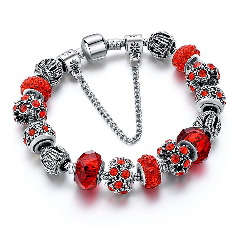 Женский браслет Primo Sharm в стиле Pandora Red (805976200)