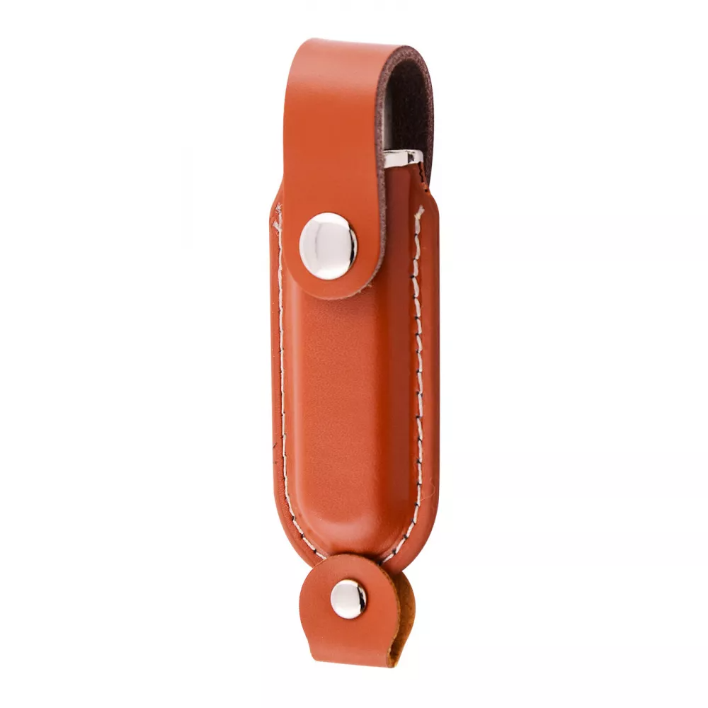 Флеш-память Leather Type 128 Гб USB 3.0 Brown