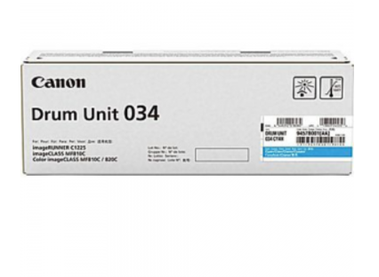 Драм-картридж/фотобарабан для лазерных принтеров Canon C-EXV034 DrumUnit Cyan (9457B001AA)
