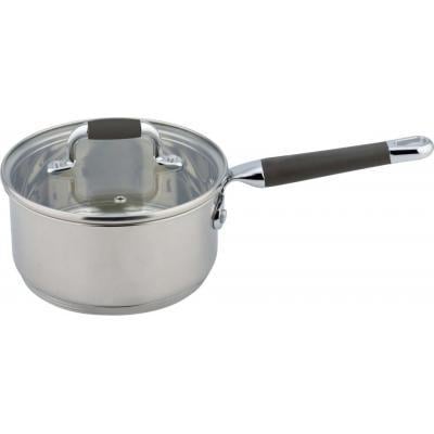 Ковш Con Brio из нержавеющей стали со стеклянной крышкой 650 мл (8e5232dc)