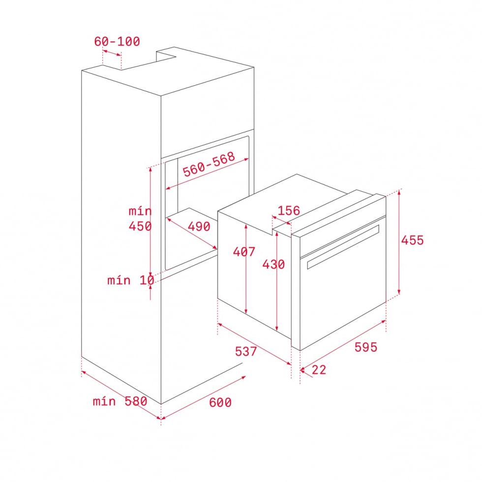 Микроволновая печь встраиваемая Teka-MLC 844 WH 111160023 - фото 2