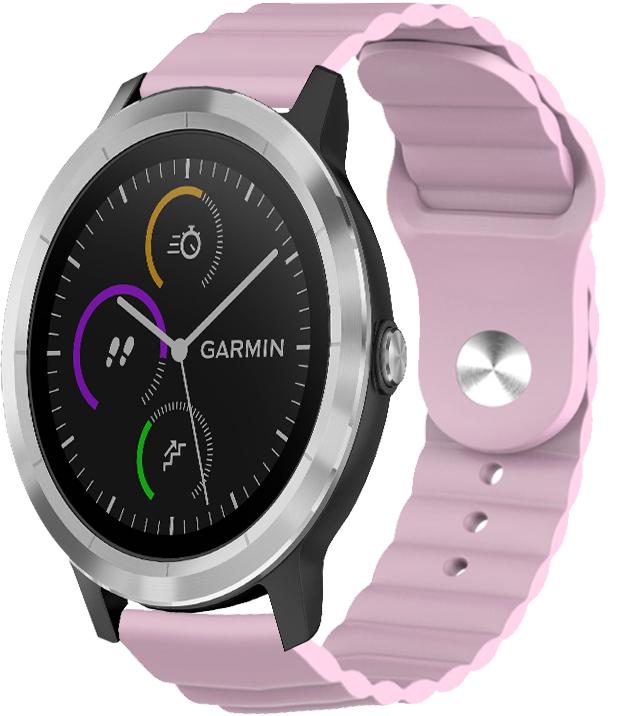 Ремешок Wave для Garmin Vivoactive 3 Pink (16642)