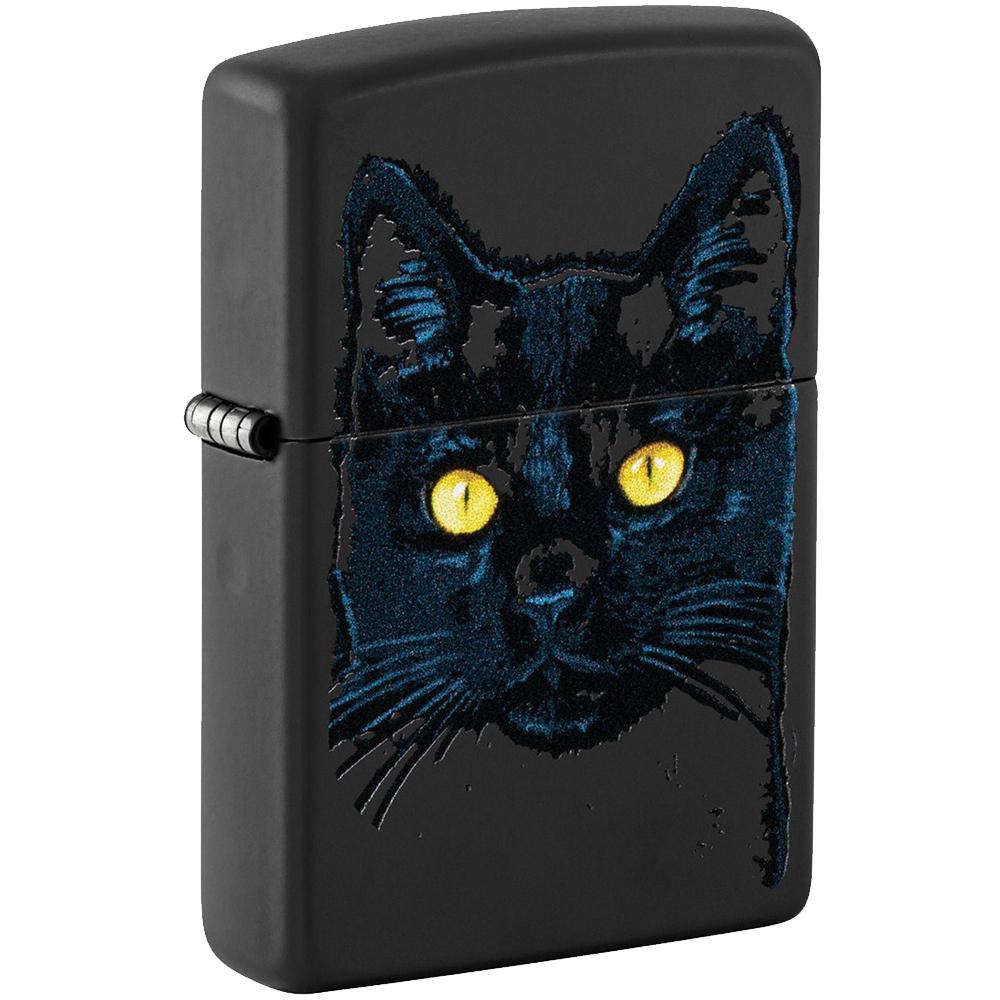Зажигалка ZIPPO 218 2022PFF Black Cat Design (48491)