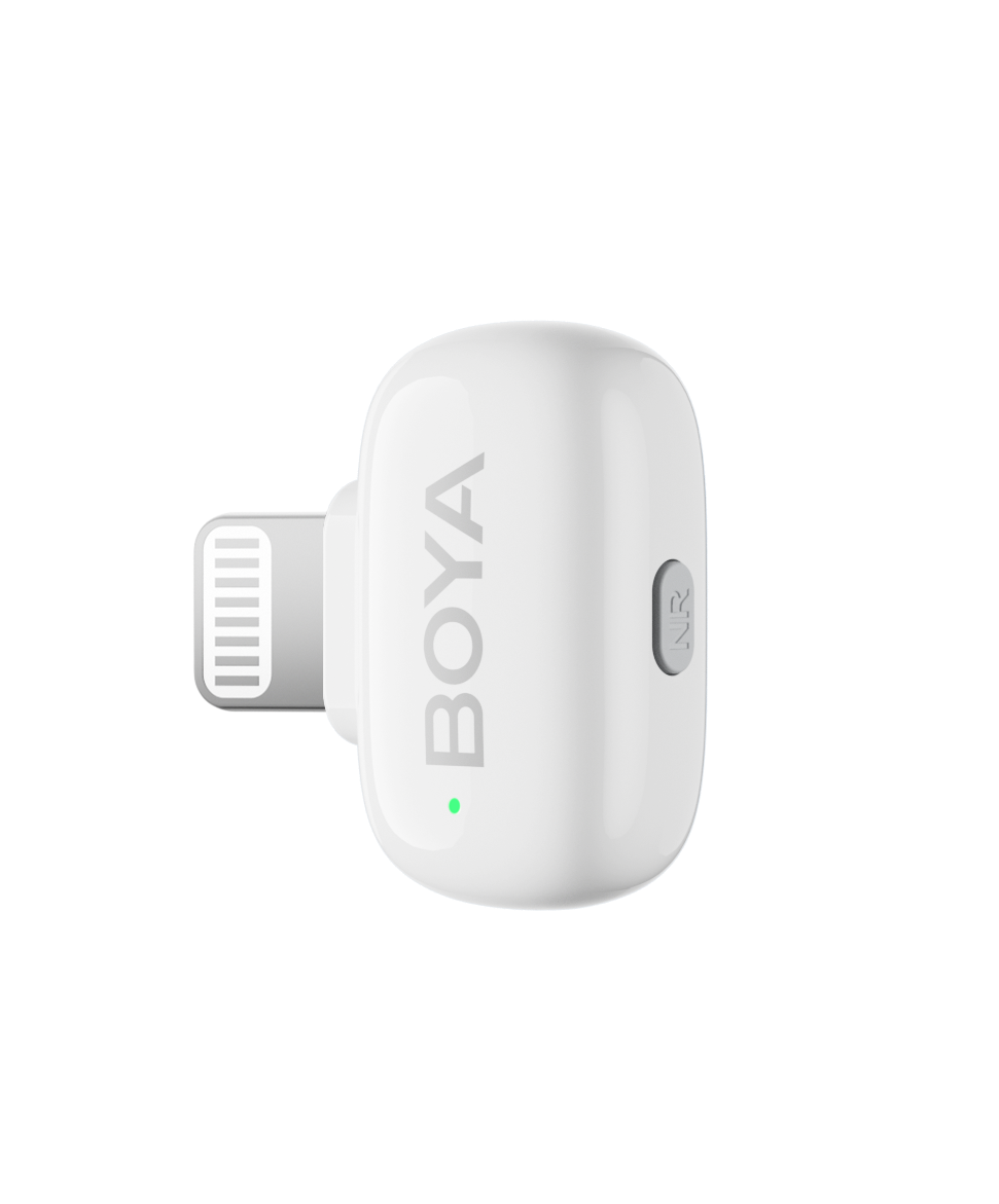 Микрофон петличный Boya mini COMBO Lightning+Type C 2 шт. White (50046) - фото 7 Микрофон петличный Boya mini COMBO Lightning+Type C 2 шт. White (50046) - фото 7