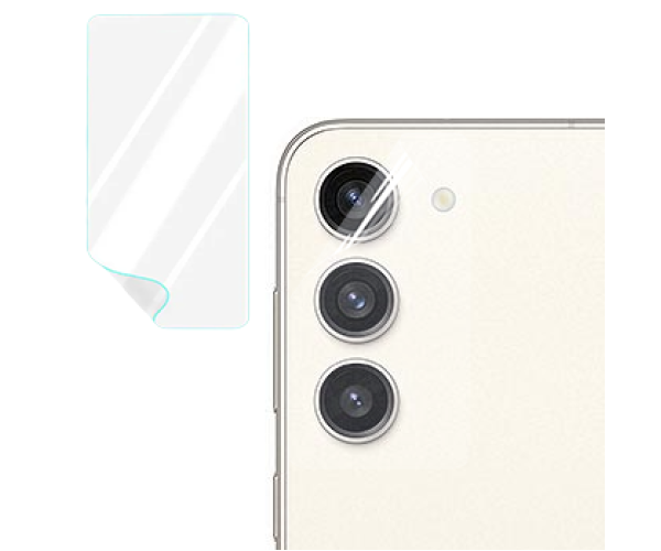 Пленка противоударная гидрогелевая Hydrogel Film для Samsung Galaxy S23 Plus на камеру 3 шт. Transparent
