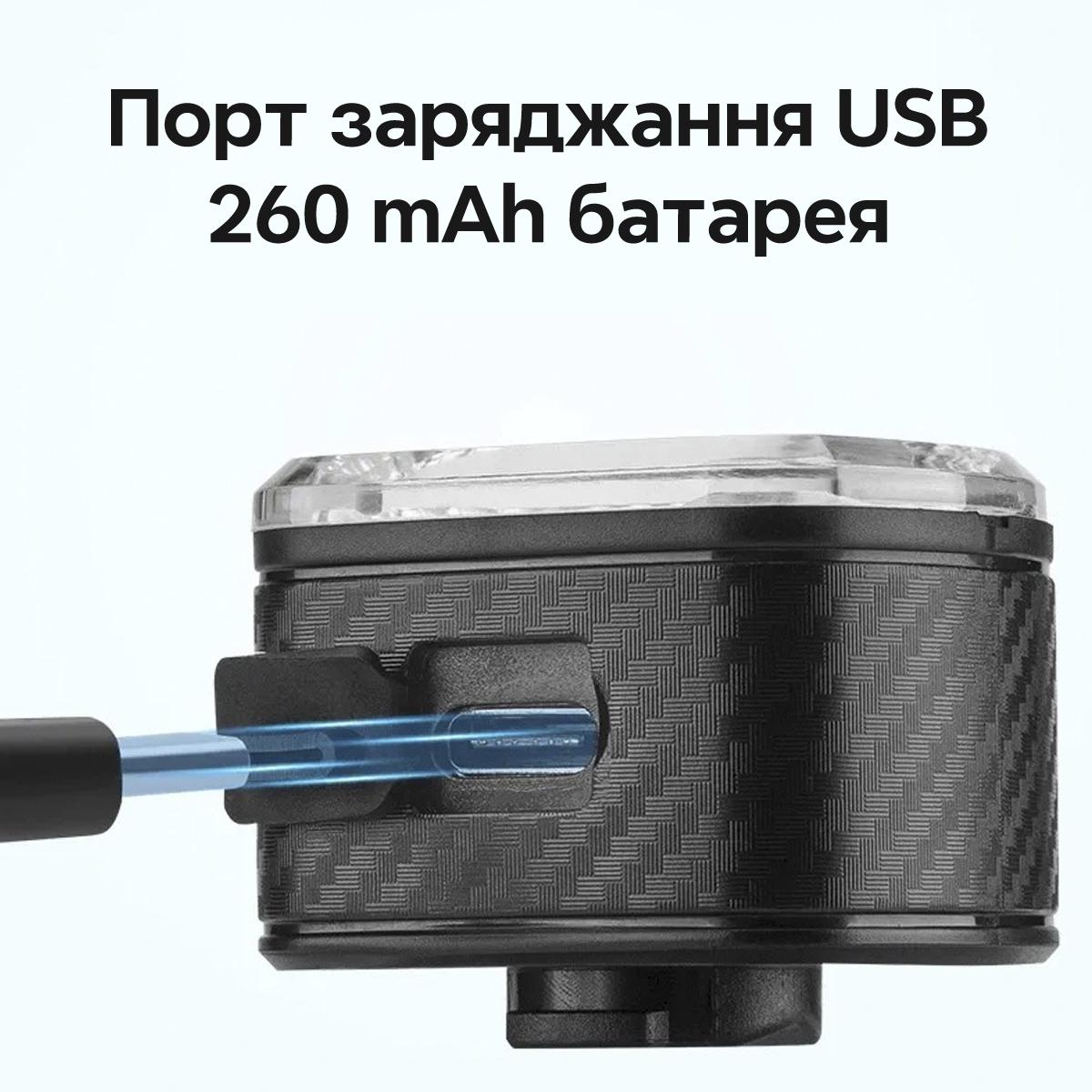 Фонарь-стоп задний на велосипед умный ROCKBROS Q4 Черный (RB-Q4-4745) - фото 7 Фонарь-стоп задний на велосипед умный ROCKBROS Q4 Черный (RB-Q4-4745) - фото 7