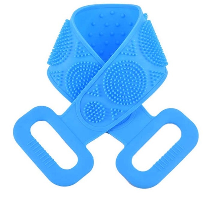 Мочалка-масажер для тіла двостороння силіконова Silica Gel Bath Brush (5-12-Gel) Мочалка-масажер для тіла двостороння силіконова Silica Gel Bath Brush (5-12-Gel)