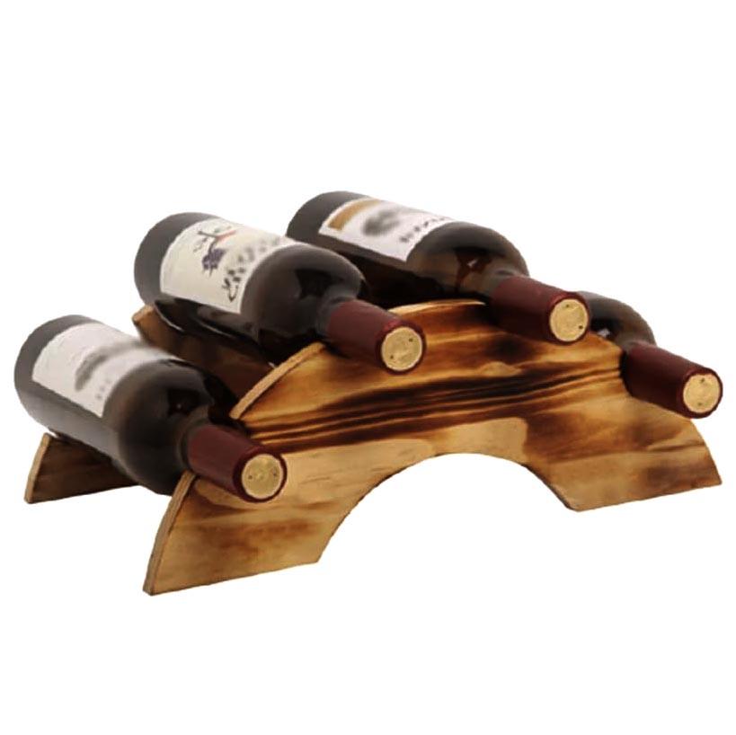 Полка для вина настольная Энсли 4 Трюфель (Впс-400928)