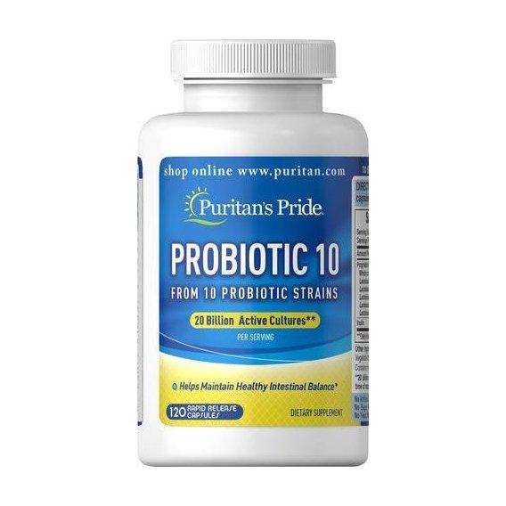 Пробиотик Puritan's Pride Probiotic 10 120 Caps