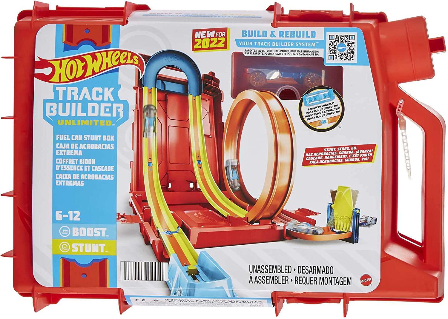 Игровой набор Hot Wheels Track Builder Unlimited Канистра для трюков (HDX78)