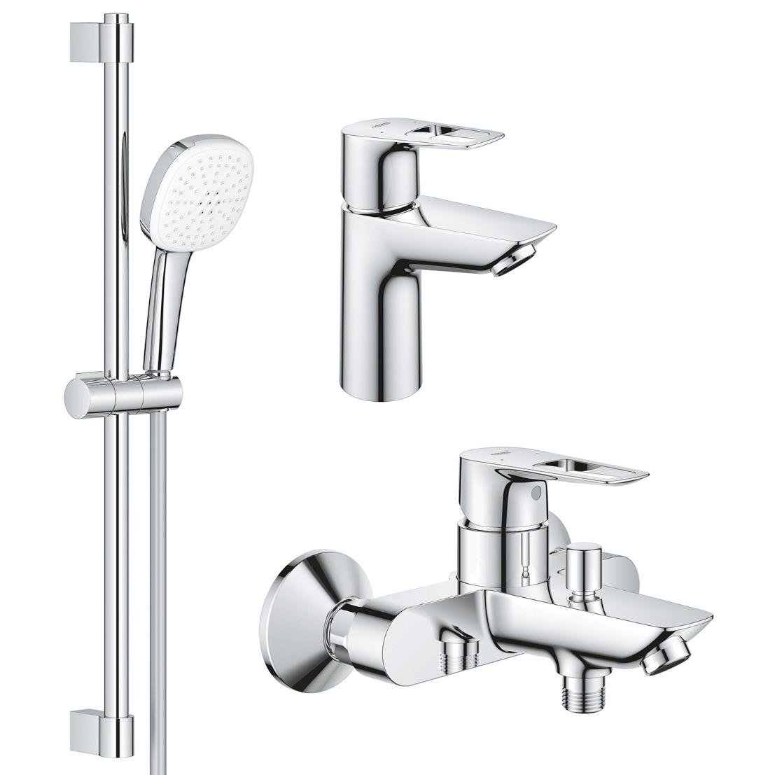 Набор смесителей для ванны Grohe BauLoop UA123214S1 Хром (224194)