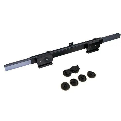 Шторка сонцезахисна на лобове скло висувна на присосках тканинна 145х70 см Сірий (opt-20852)