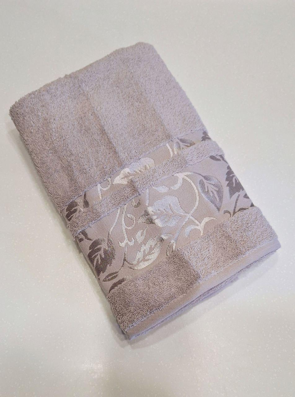 Полотенце махровое Cestepe VIP Cotton YESim 90x150 см Серый (1819)