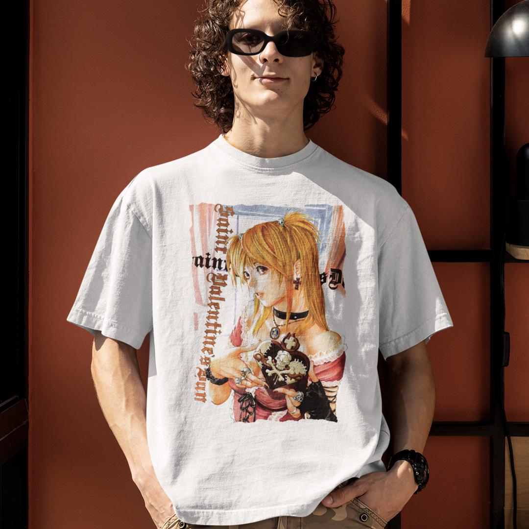 Футболка унисекс Death Note Misa Amane wht 2XL Белый (0000022455)