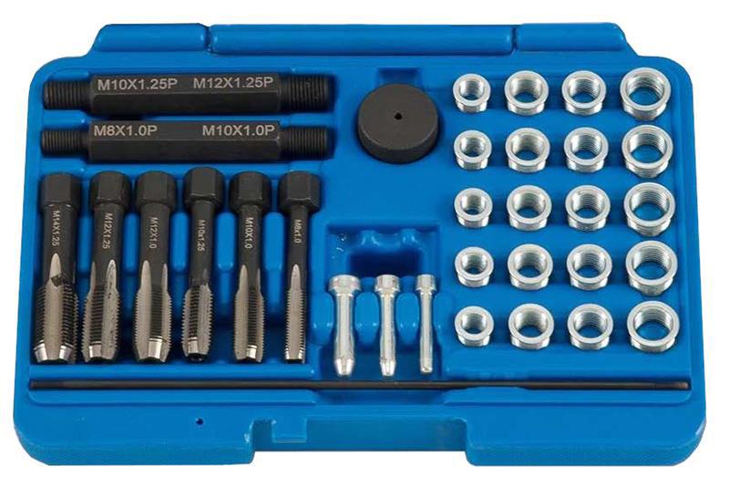 Набір для відновлення різьби футорок і мітчиків Force FOR 933G1