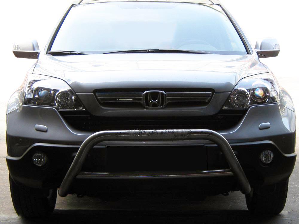 Кенгурятник WT005 CAN для Honda CRV 2007-2011 гг. нержавеющая сталь Хром
