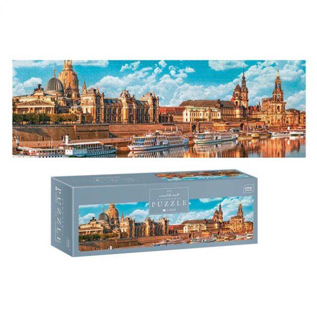 Пазли тришарові панорамні InterDRUK Around the World 326300 (5902277326300)