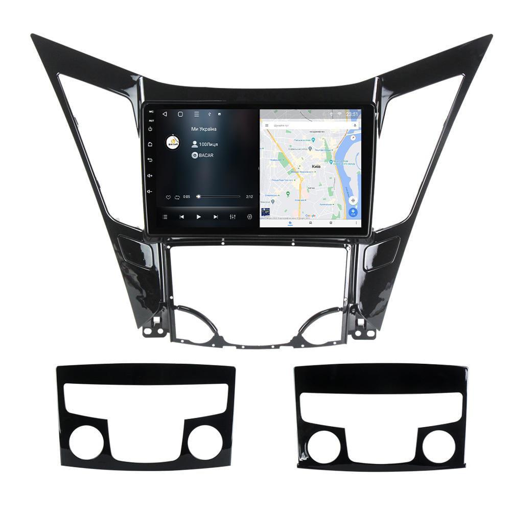 Магнітола штатна BACAR для Hyundai Sonata YF 2009-2014 6/128Gb Individual (11061660) - фото 2 Магнітола штатна BACAR для Hyundai Sonata YF 2009-2014 6/128Gb Individual (11061660) - фото 2