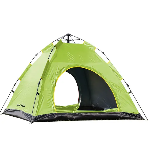 Палатка туристическая двухместная 200х200х140 см Зеленый (LU-019M)