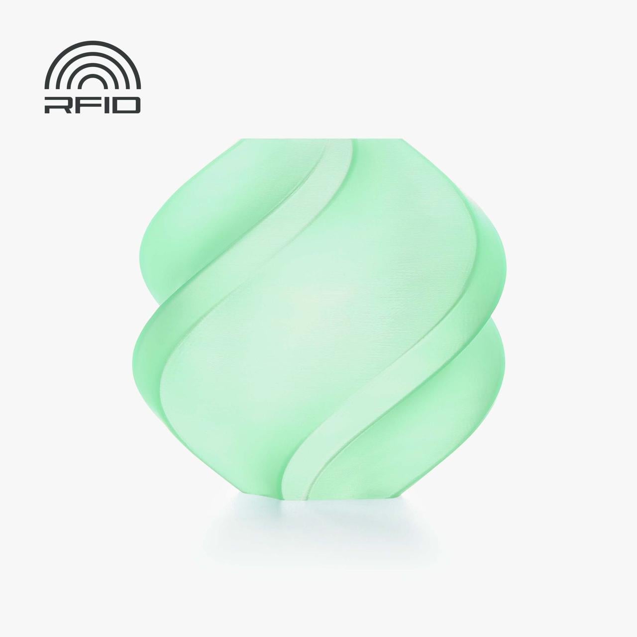 Пластик Bambu Lab PLA Translucent с RFID меткой и катушкой Светло-зеленый (13510) Пластик Bambu Lab PLA Translucent с RFID меткой и катушкой Светло-зеленый (13510)