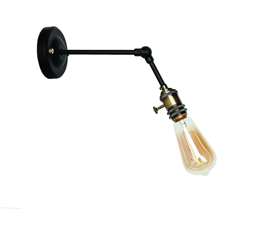 Бра Levistella Lofty с патроном AMP15 Черный/Бронзовый (1963530653)