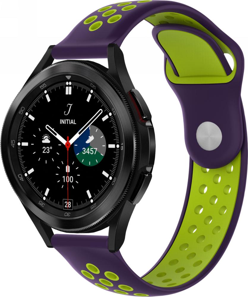 Ремінець Sport для Galaxy Watch 4 Classic 46 мм Violet Green (22982-21)