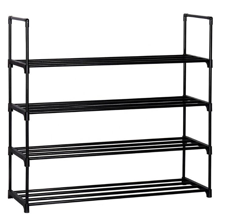 Полка для обуви Bonro B37 4-уровневая Черный (4703)